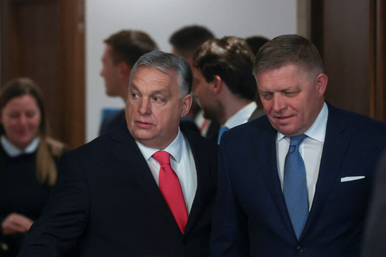 Slovak PM Fico and Hungarian PM Orban hold a joint press conference in Budapest