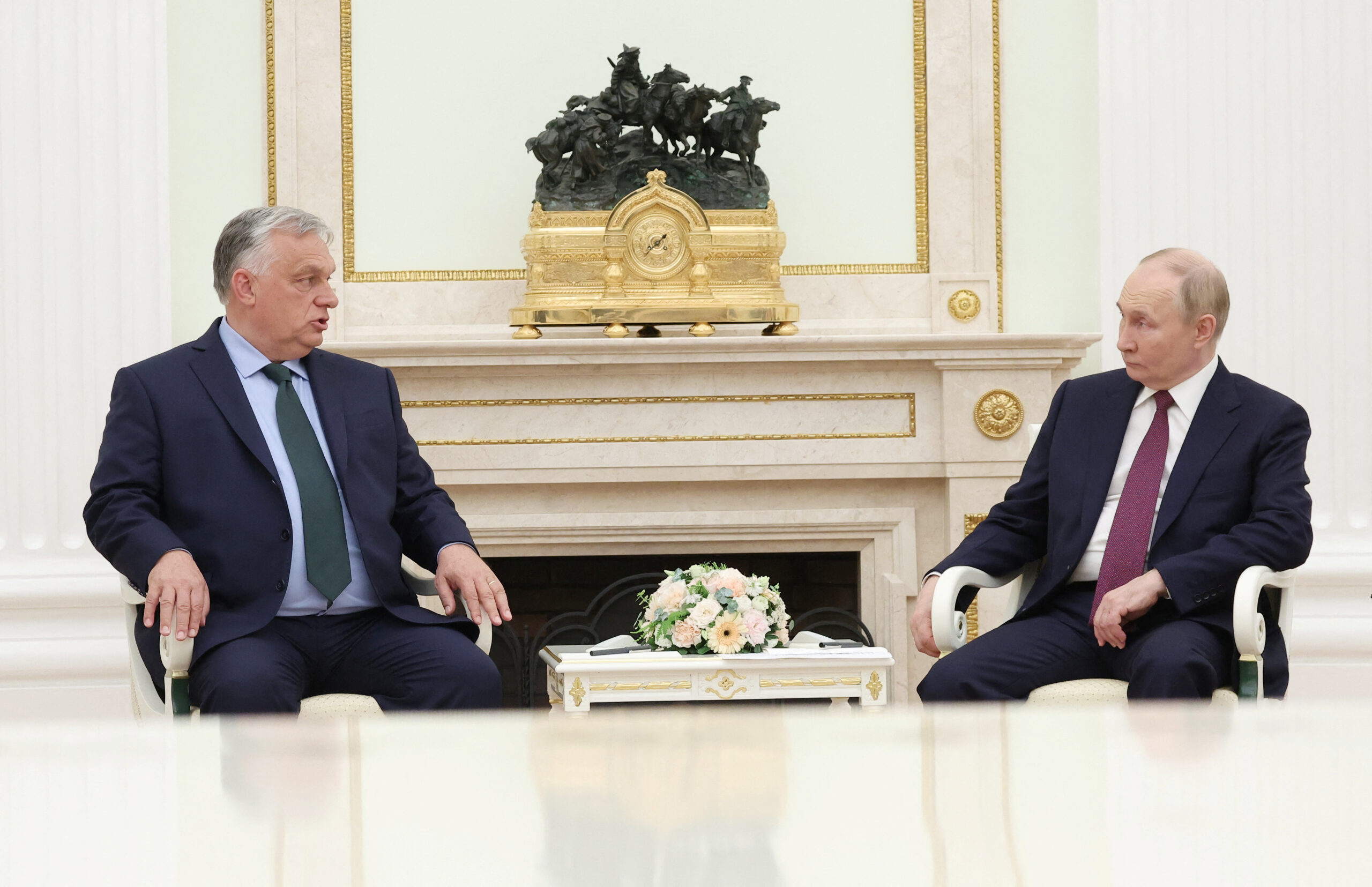 Hungary's Prime Minister Orban visits Russia