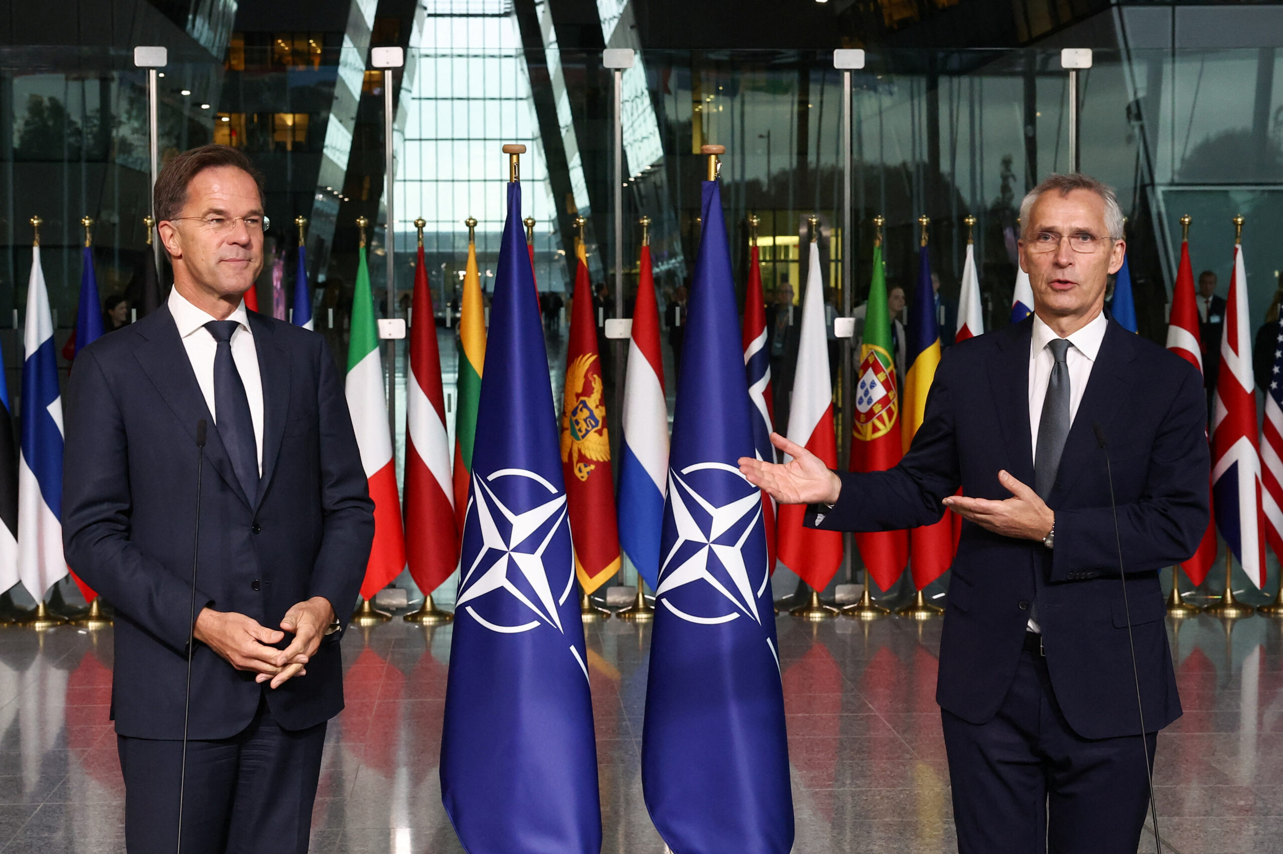 Mark Rutte takes office as the new NATO Secretary General
