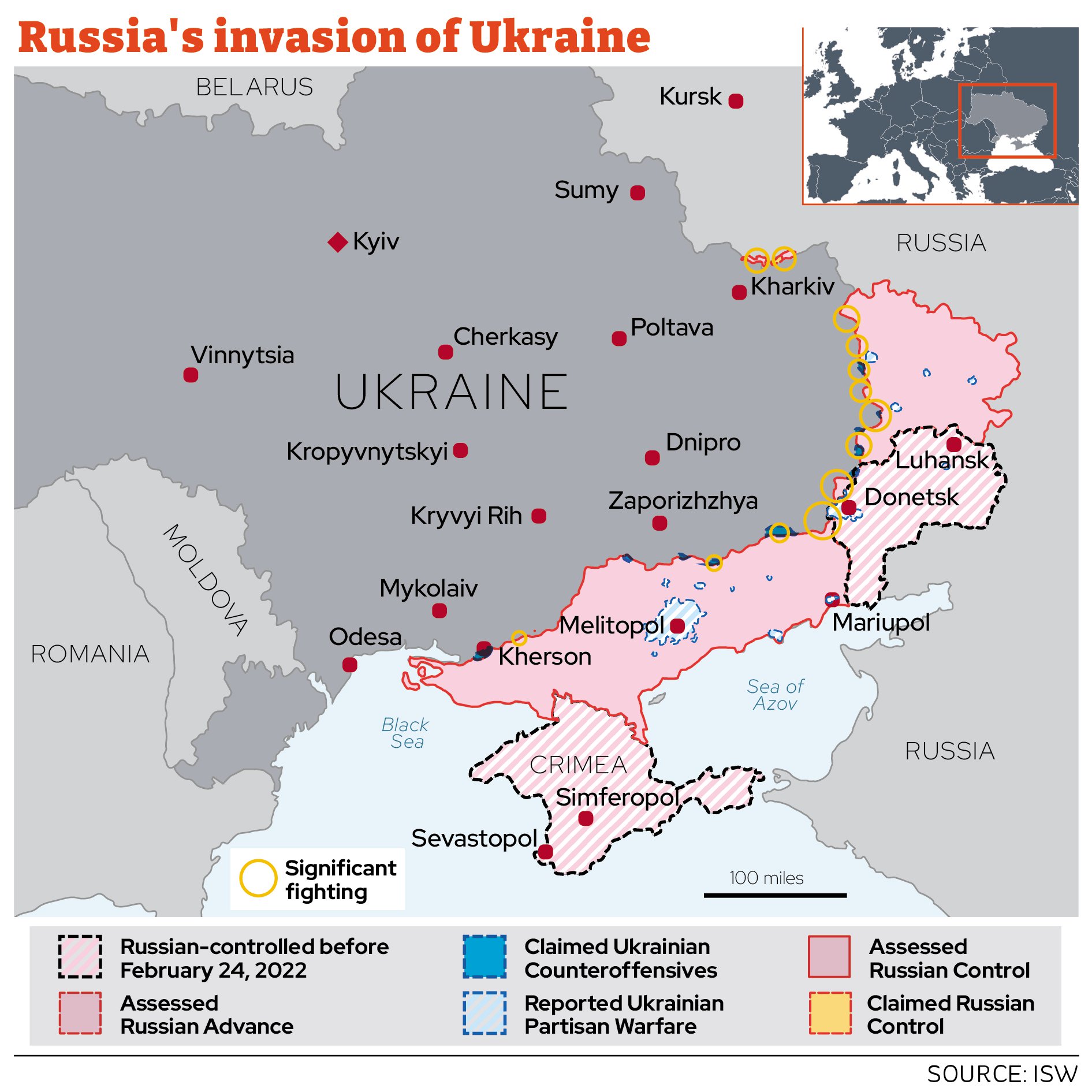 Ukraines counteroffensive online